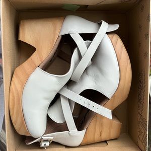 Free People Cedar Clogs